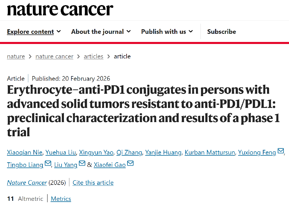 Westlake Therapeutics and Westlake University Report First-in-Human Clinical Results of an Erythrocy